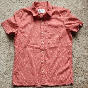 American Eagle Outfitters Coral Button Down Shirt